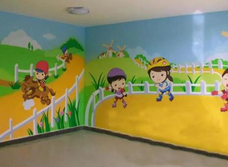 巢湖幼儿园墙体彩绘制作流程及注意事项